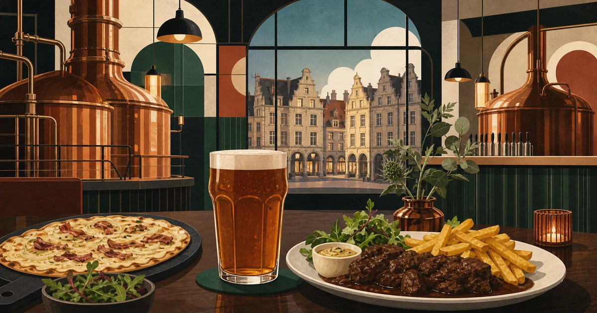 3 Brasseurs, craft brewery-restaurant in Arras