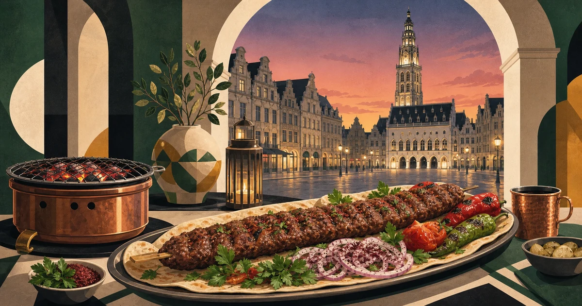 Adana Grill Arras, Turkish grill and kebab on place Foch