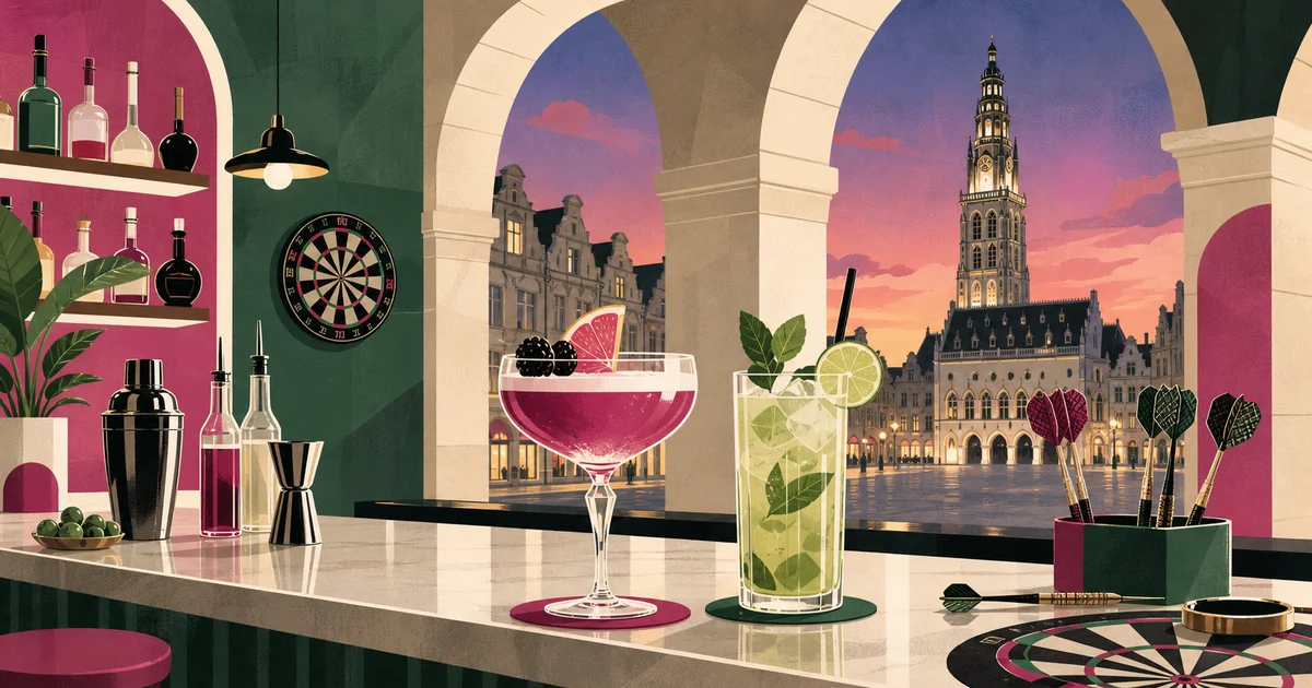 BatBar, cocktail bar in Arras (Place des Héros)