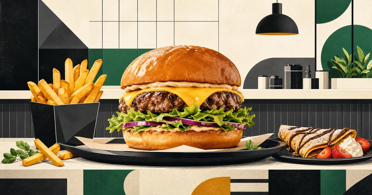 Black & White Factory, burgers in Dainville