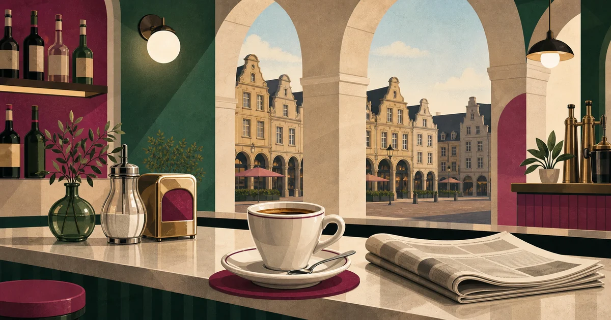 Café Tabac Les Arcades, café in Arras (Place des Héros)
