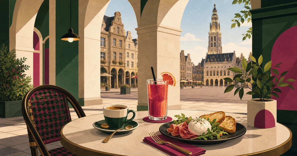Couleur Café, café brasserie in Arras (Place des Héros)