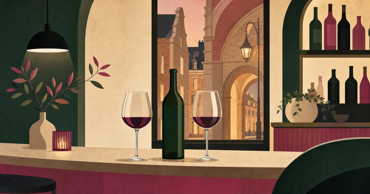 L'Essentiel, wine bar in Arras (Taillerie)
