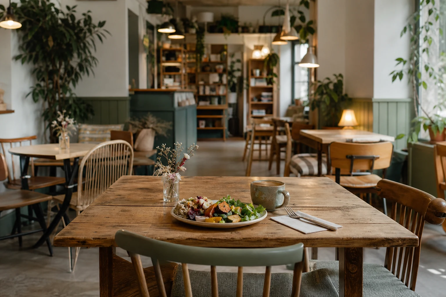 La Planque, vegetarian café and canteen in Arras