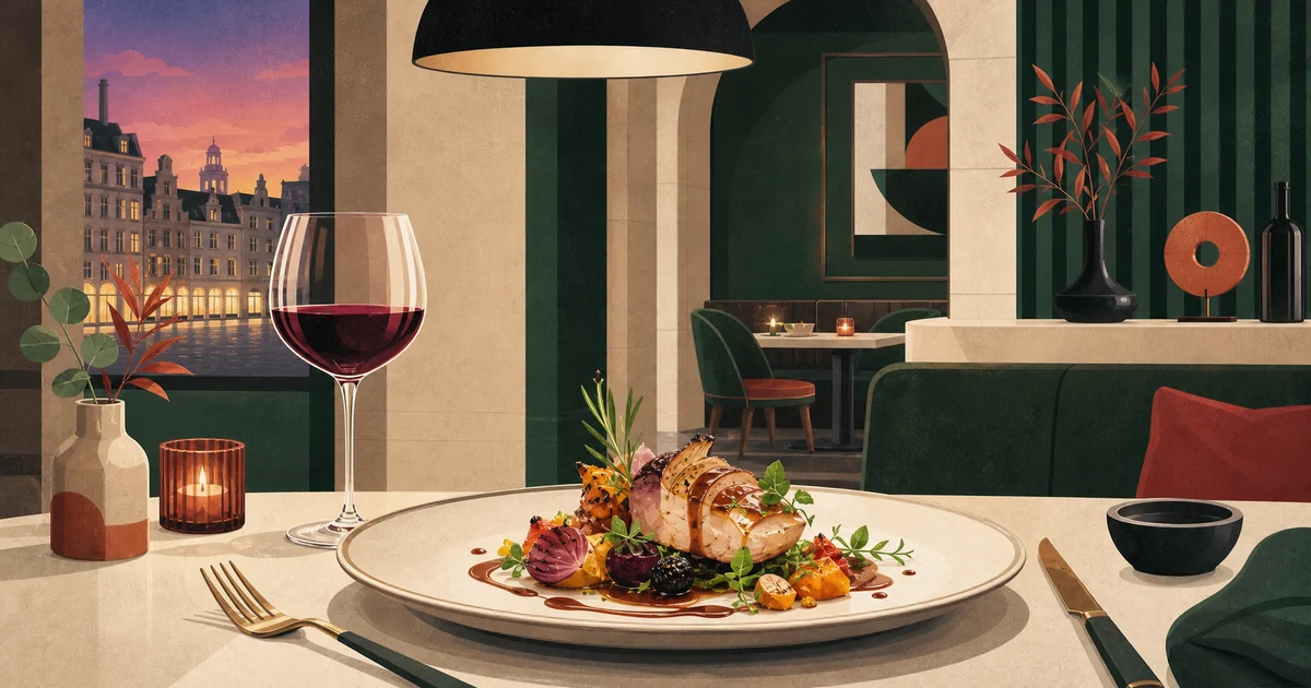 La Signature, fine dining in Arras