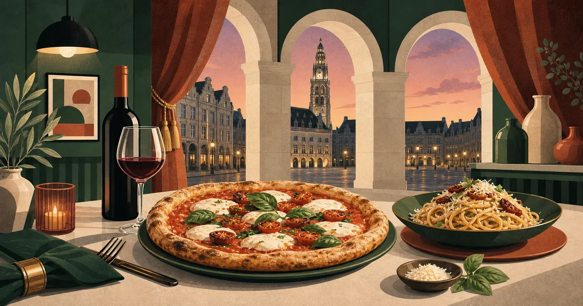 Le Petit Théâtre, Italian restaurant in Arras