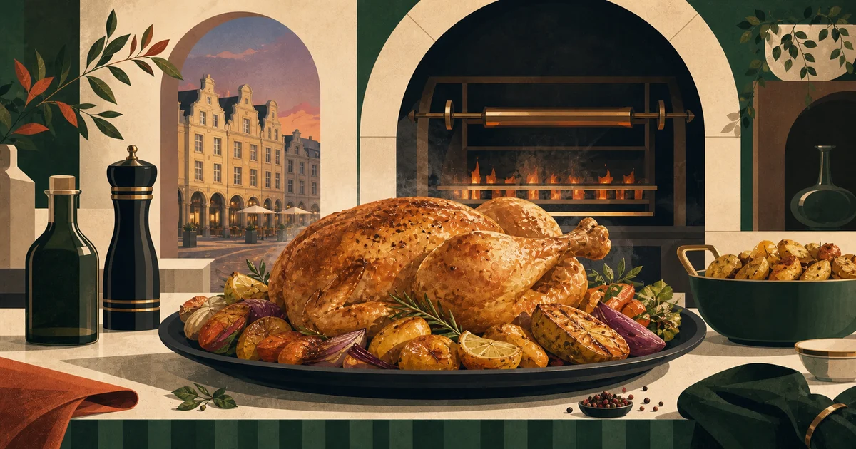 Le Silex, rotisserie in Arras (Grand'Place)