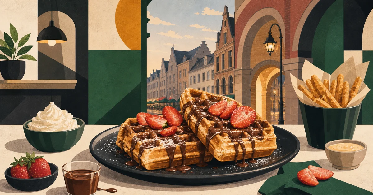 Waffle Factory, waffles in Arras (rue des Balances)