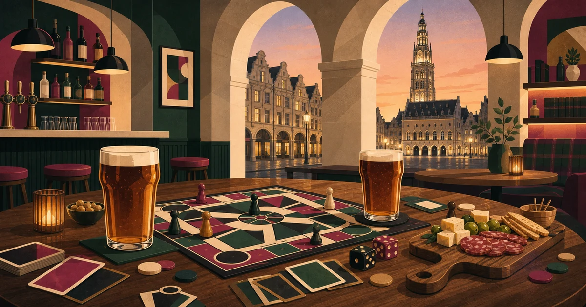 20 000 Jeux sous les Bières, bar à jeux à Arras