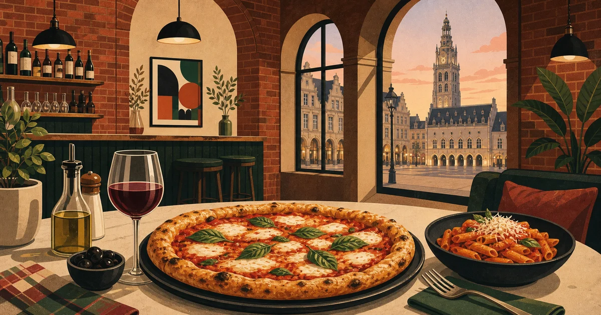 Le Vidocq, restaurant italien à Arras (pizzeria)
