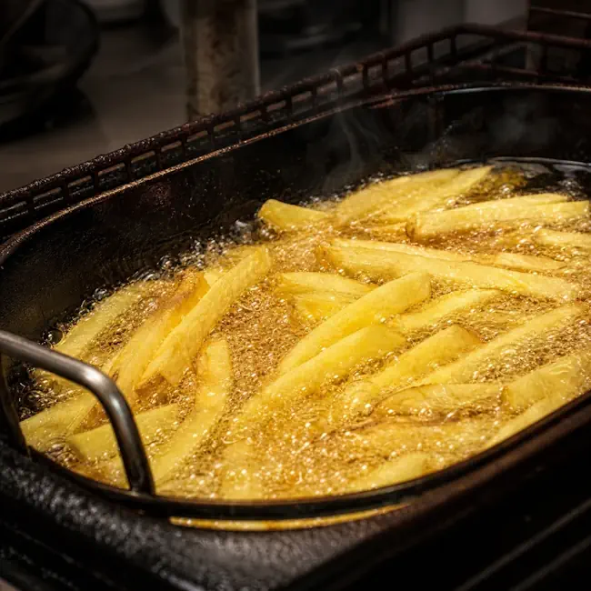 double cuisson frites maison